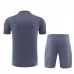 Manchester City Ensemble Maillot d'entraînement 2024/25 - Shorts Gris