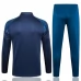 Manchester City Ensemble Sweat d'entraînement 2023/24 - 1-4 Zip Bleu