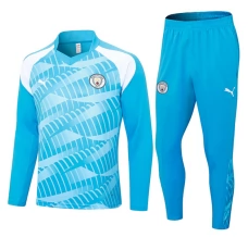 Manchester City Ensemble Sweat d'entraînement 2023/24 - Bleu