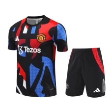 Manchester United Ensemble Maillot d'entraînement 2024/25 - Shorts Noir Manchester United Ensemble Maillot d'entraînement 2024/25 - Shorts Noir