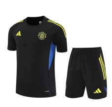 Manchester United Ensemble Maillot d'entraînement 2025/26 - Shorts Noir