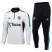 Manchester United Ensemble Sweat d'entraînement 2023/24 - 1-4 Zip Blanc Manchester United Ensemble Sweat d'entraînement 2023/24 - 1-4 Zip Blanc