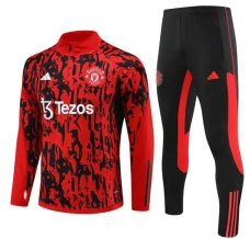 Manchester United Ensemble Sweat d'entraînement 2023/24 - 1-4 Zip Camouflage
