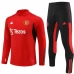 Manchester United Ensemble Sweat d'entraînement 2023/24 - 1-4 Zip Rouge