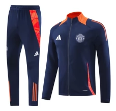 Manchester United Ensemble Veste d'entraînement 2024/25 - Bleu Manchester United Ensemble Veste d'entraînement 2024/25 - Bleu