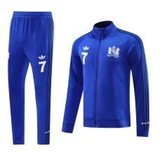 Manchester United Ensemble Veste d'entraînement 2024/25 - Bleu