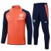 Manchester United Ensemble Veste d'entraînement 2024/25 - Orange