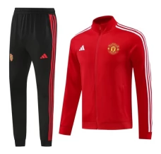 Manchester United Ensemble Veste d'entraînement 2024/25 - Rouge Manchester United Ensemble Veste d'entraînement 2024/25 - Rouge