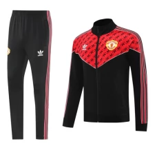 Manchester United Ensemble Veste d'entraînement 2025/26 - Noir Manchester United Ensemble Veste d'entraînement 2025/26 - Noir