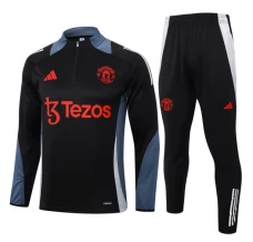 Manchester United Survêtement 2024/25 - 1-4 Zip Noir