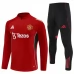 Manchester United Survêtement 2025/26 - 1-4 Zip Rouge Manchester United Survêtement 2025/26 - 1-4 Zip Rouge