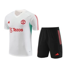Manchester United Training T-Shirt Suits 2023/24 - Blanc