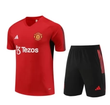 Manchester United Training T-Shirt Suits 2023/24 - Rouge