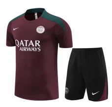 Paris Saint-Germain Ensemble Maillot d'entraînement 2024/25 - Dark Rouge