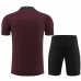 Paris Saint-Germain Ensemble Maillot d'entraînement 2024/25 - Dark Rouge