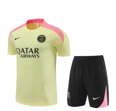 Paris Saint Germain Ensemble Maillot d'entraînement 2024/25 - Jaune Paris Saint Germain Ensemble Maillot d'entraînement 2024/25 - Jaune