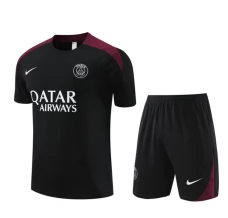 Paris Saint Germain Ensemble Maillot d'entraînement 2024/25 - Noir