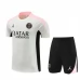 Paris Saint Germain Ensemble Maillot d'entraînement 2024/25 - Shorts Blanc Rose
