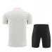 Paris Saint Germain Ensemble Maillot d'entraînement 2024/25 - Shorts Blanc Rose