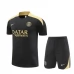 Paris Saint Germain Ensemble Maillot d'entraînement 2024/25 - Shorts Noir Gold