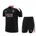 Paris Saint Germain Ensemble Maillot d'entraînement 2024/25 - Shorts Noir Rose