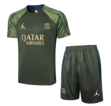 Paris Saint Germain Ensemble Maillot d'entraînement 2024/25 - Vert
