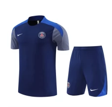 Paris Saint Germain Ensemble Maillot d'entraînement 2025/26 - Shorts Bleu