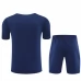 Paris Saint Germain Ensemble Maillot d'entraînement 2025/26 - Shorts Bleu