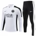 Paris Saint-Germain Ensemble Sweat d'entraînement 2023/24 - 1-4 Zip Blanc