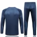 Paris Saint-Germain Ensemble Sweat d'entraînement 2023/24 - 1-4 Zip Bleu