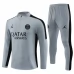Paris Saint-Germain Ensemble Sweat d'entraînement 2023/24 - 1-4 Zip Gris Paris Saint-Germain Ensemble Sweat d'entraînement 2023/24 - 1-4 Zip Gris