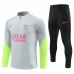 Paris Saint-Germain Ensemble Sweat d'entraînement 2023/24 - 1-4 Zip Gris Rose
