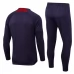 Paris Saint-Germain Ensemble Sweat d'entraînement 2023/24 - 1-4 Zip Violet