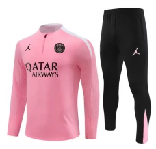 Paris Saint Germain Survêtement 2024/25 - 1-4 Zip Rose
