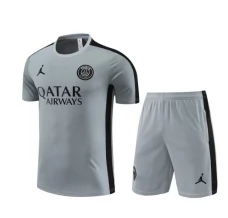 Paris Saint-Germain Training T-Shirt Suits 2023/24 - Gris Paris Saint-Germain Training T-Shirt Suits 2023/24 - Gris