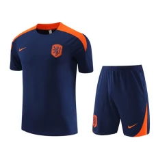 Pays-Bas Ensemble Maillot d'entraînement 2024/25 - Bleu