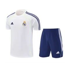 Real Madrid Ensemble Maillot d'entraînement 2025/26 - Shorts Blanc