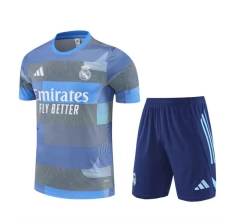 Real Madrid Ensemble Maillot d'entraînement 2025/26 - Shorts Bleu