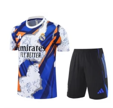 Real Madrid Ensemble Maillot d'entraînement 2025/26 - Shorts Bleu