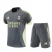 Real Madrid Ensemble Maillot d'entraînement 2025/26 - Shorts Gris