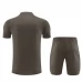 Real Madrid Ensemble Maillot d'entraînement 2025/26 - Shorts Kaki