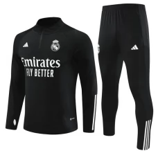 Real Madrid Ensemble Sweat d'entraînement 2023/24 - 1-4 Zip Noir