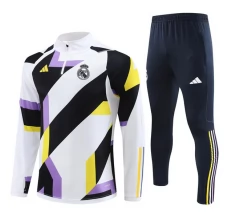 Real Madrid Ensemble Sweat d'entraînement 2023/24 - 1-4 Zip Noir Violet