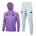 Real Madrid Ensemble Veste d'entraînement 2024/25 - Capuche Violet