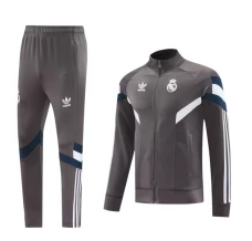 Real Madrid Ensemble Veste d'entraînement 2024/25 - Gris