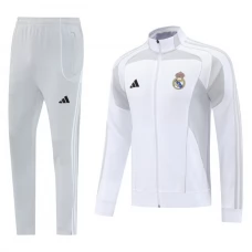 Real Madrid Ensemble Veste d'entraînement 2025/26 - Blanc