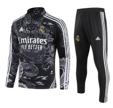 Real Madrid Survêtement 2023/24 - 1-4 Zip Noir Real Madrid Survêtement 2023/24 - 1-4 Zip Noir