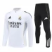 Real Madrid Survêtement 2025/26 - 1-4 Zip Blanc Real Madrid Survêtement 2025/26 - 1-4 Zip Blanc