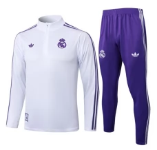 Real Madrid Survêtement 2025/26 - 1-4 Zip Blanc