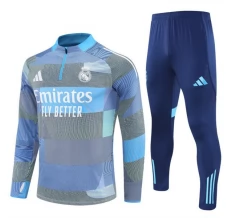 Real Madrid Survêtement 2025/26 - 1-4 Zip Bleu
